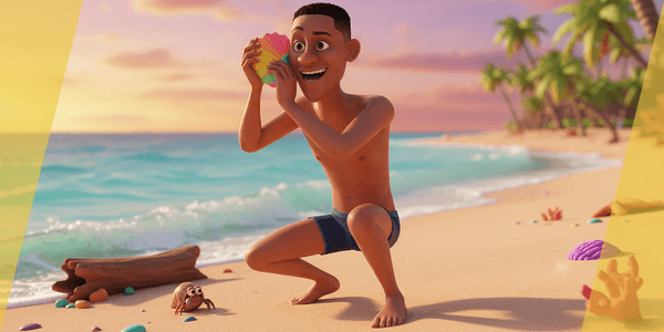 Iii Versatile Beauty 3d Afro American Male Character Low Poly 3d Model — Stylized Cartoon 3D Character Model Fully Rigged for Blender