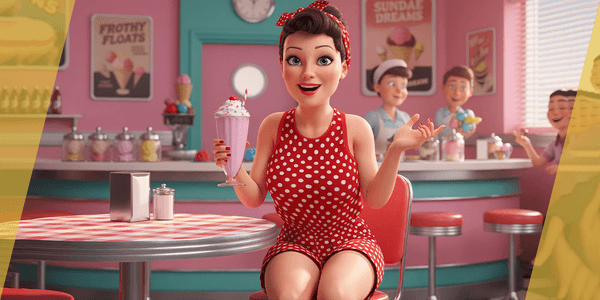 Cartoon Woman Stylized Cute Girl Fully Rigged For Realtime 3d — Stylized Cartoon 3D Character Model Fully Rigged for Blender