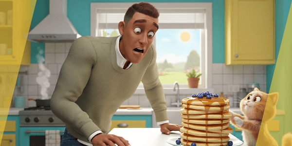 Cartoon Casual Man In Jeans And Sweater Hq — Stylized Cartoon 3D Character Model Fully Rigged for Blender