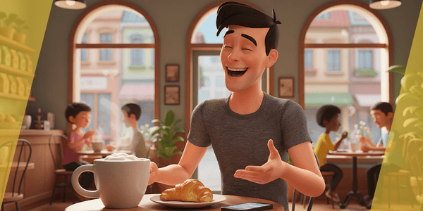 Casual Character Man In Jeans — Stylized Cartoon 3D Character Model Fully Rigged for Blender