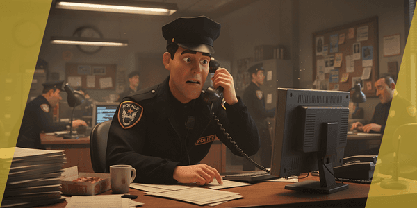 Stylized Cop Cartoon Police Officer Rigged Policeman — Stylized Cartoon 3D Character Model Fully Rigged for Blender