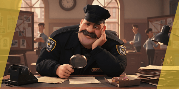 Stylized Cartoon Police Chief Rigged Fat Cop — Stylized Cartoon 3D Character Model Fully Rigged for Blender